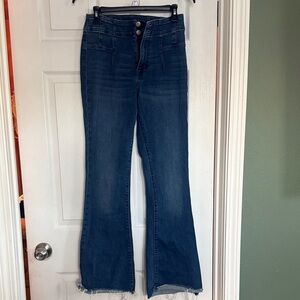 Lucky Brand Dark Blue Flare Jeans